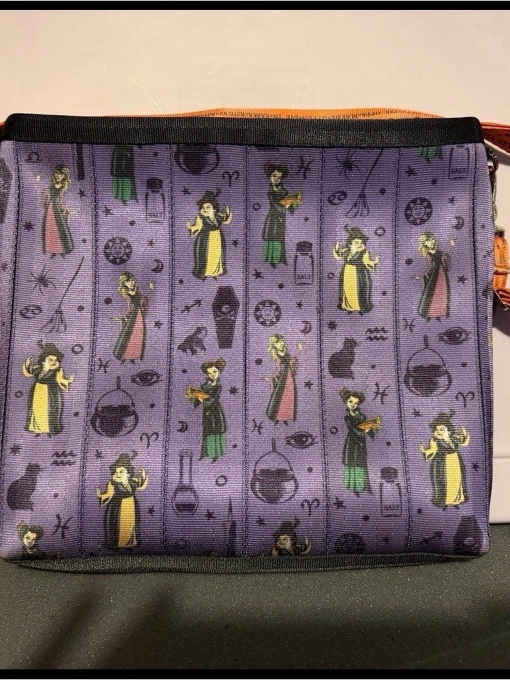 Disney Parks 2023 Hocus Pocus Sanderson Sisters Streamline Crossbody by Harveys
